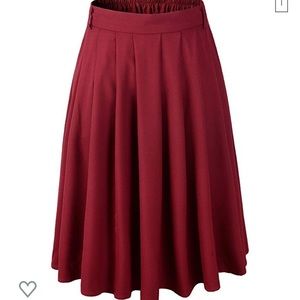 Rockabilly swing skirt
